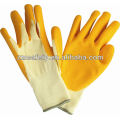 Guantes de trabajo con recubrimiento de látex Polycotton Shrink 10 calibre 10 ZJL01